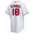 Men's Los Angeles Angels Nolan Schanuel Nike White Home Replica Jersey