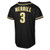 Youth San Diego Padres Jackson Merrill Nike Black Fashion Replica Player Jersey
