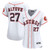 Women's Houston Astros Jose Altuve Nike White Home Limited Player Jersey