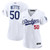 Women's  Los Angeles Dodgers Mookie Betts Nike White Home Stadium Jersey
