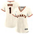 Women's San Francisco Giants  Nike White #1 Bride Home Replica Jersey