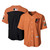 Men'S Baltimore Orioles Majestic Orange/Black Collection On-Field 3/4-Sleeve Batting Practice Baseball Jersey Mlb Baseball Jersey1070