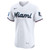 Men's Miami Marlins Nike White Home Elite Jersey