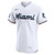 Men's Miami Marlins Nike White Home Elite Jersey
