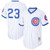 Men's Chicago Cubs Ryne Sandberg White Cooperstown Collection 1987  Player Jersey