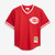 Men's Cincinnati Reds Barry Larkin Mitchell & Ness Red  Batting Practice Jersey