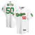 Los Angeles Dodgers Mookie Betts #50 Fluorescent Green White Jersey For Fans