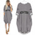 New York Yankees Road Flex Base Collection Team Gray Jersey Inspired Style Batwing Pocket Dress