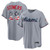 Men's Miami Marlins Kyle Stowers Nike Gray USA 250 Fourth of July Road Stadium Jersey