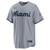 Men's Miami Marlins Kyle Stowers Nike Gray USA 250 Fourth of July Road Stadium Jersey