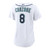 Women's Seattle Mariners Dominic Canzone Nike White Home Replica Jersey