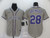 Colorado Rockies Nolan Arenado #28 2020 Mlb Grey Jersey