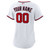 Women's  Washington Nationals  Nike White Home Custom Replica 2.0 Jersey