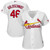 Paul Goldschmidt St. Louis Cardinals Majestic Womens Home Official Cool Base Player Jersey White 2019