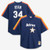 Men's Houston Astros Nolan Ryan Mitchell & Ness Navy Cooperstown Collection Big & Tall Mesh Batting Practice Jersey