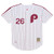 Men's Philadelphia Phillies Chase Utley Mitchell & Ness White 2003 Cooperstown Collection  Jersey