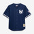 Men's New York Yankees Derek Jeter Mitchell & Ness Navy Cooperstown Collection Mesh Batting Practice Button-Up Jersey