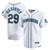 Men's Seattle Mariners Cal Raleigh Nike White Home Limited Player Jersey