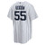 Men's New York Yankees Carlos Rodon Nike White/Navy Home Official Player Jersey