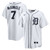 Men's Detroit Tigers Kevin McGonigle Nike White Home Replica Jersey