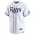 Youth Tampa Bay Rays Junior Caminero Nike White Home Limited Player Jersey