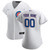 Womens Chicago Cubs Nike Replica Replica White Home Replica Custom Jersey