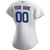 Womens Chicago Cubs Nike Replica Replica White Home Replica Custom Jersey