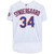 Noah Syndergaard New York Mets Fanatics  Autographed White Nike Replica Replica  Jersey with "Thor" Inscription