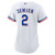 Women's Texas Rangers Marcus Semien Nike White Home Replica Player Jersey