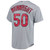 MenS Majestic Adam Wainwright Gray St. Louis Cardinals Road Official Player Jersey