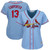 Matt Carpenter St. Louis Cardinals Majestic Womens Alternate Cool Base Player Jersey Jersey Horizon Blue 2021