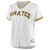 WomenS White Pittsburgh Pirates Plus Size Home Replica Team Jersey