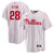Men's Philadelphia Phillies Alec Bohm Nike White Replica Player Jersey