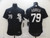 79 Chicago White Sox Jose Abreu Black Jersey