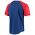 MenS Stitches Royal Chicago Cubs Logo Button-Up Jersey