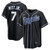 Men's Kansas City Royals Bobby Witt Jr. Nike Fashion Replica Black Out Jersey