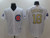 Chicago Cubs Ben Zobrist #18 White Stripes 2016 Cubs Championship Gold Edition Jersey