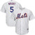 David Wright New York Mets Majestic Home Big And Tall Replica Cool Base Player White Royal 3D Jersey