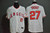 Los Angeles Angels Mike Trout #27 2020 Mlb White Jersey