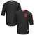 MenS Majestic Black San Francisco Giants  Collection On-Field 3/4-Sleeve Batting Practice Jersey