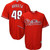 Jake Arrieta Philadelphia Phillies Majestic Fashion Official Cool Base Player Jersey Scarlet 2019