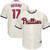 Rhys Hoskins Philadelphia Phillies Majestic Alternate Official Cool Base Player Jersey Cream 2019