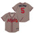 Atlanta Braves Freddie Freeman #5 2020 MLB Grey Jersey
