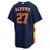 Men's Houston Astros Jose Altuve Nike Navy Alternate 2 Replica Jersey