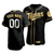 Men'S Minnesota Twins Custom #00 Golden Edition Black  Jersey
