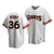 Men'S San Francisco Giants Gaylord Perry #36 Cooperstown Collection White Home Jersey