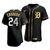Men'S Detroit Tigers Miguel Cabrera #24 Golden Edition Black  Jersey