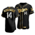 Men'S Los Angeles Dodgers Enrique Hernandez #14 Golden Edition Black  Jersey