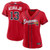 Women's Atlanta Braves Ronald Acuña Jr. Nike Red Alternate Replica Jersey