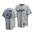 Men'S Los Angeles Dodgers Dylan Floro #51 2020 World Series Champions Gray Replica Road Jersey